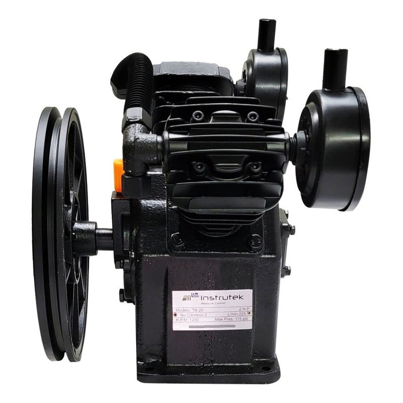 Bomba de aire baja presión - Pistones en "V" - 2 H.P.