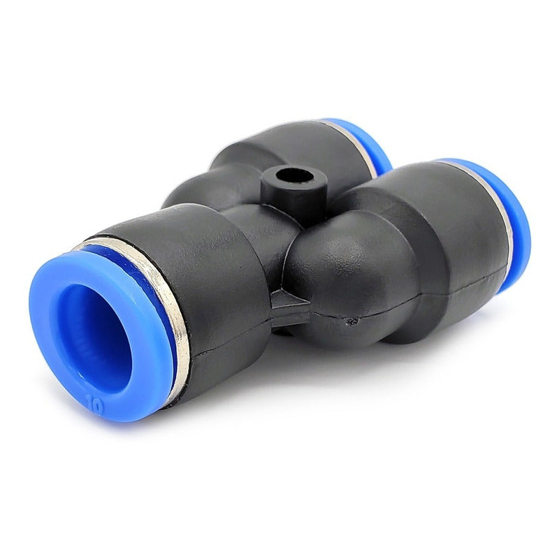 10 Pc Yee Pneumatic Union Fitting 10mm