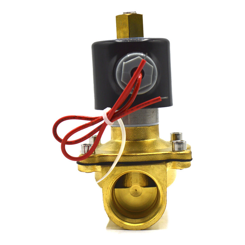 Solenoid Valve Open 1pLG 220v Connection (Water, Air)