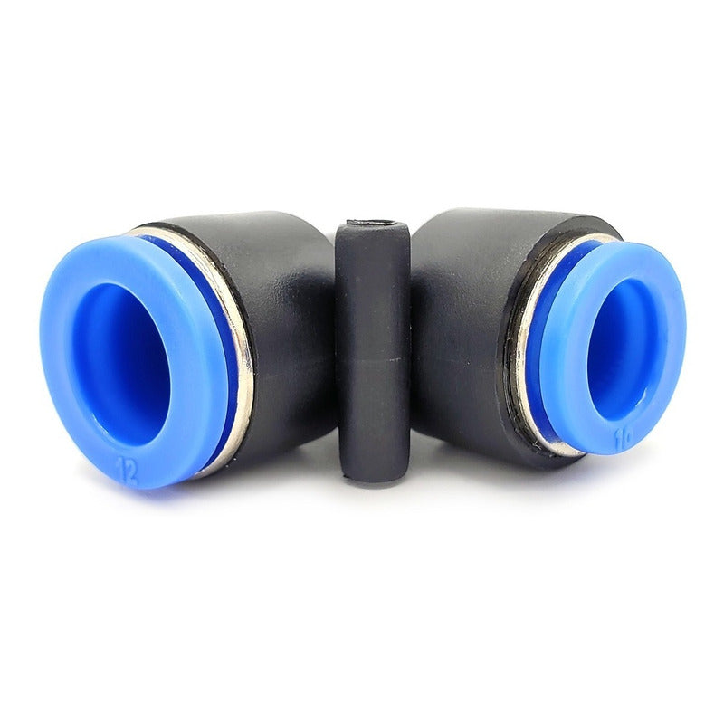10 Pz Reducción Neumática Codo 12mm A 10mm