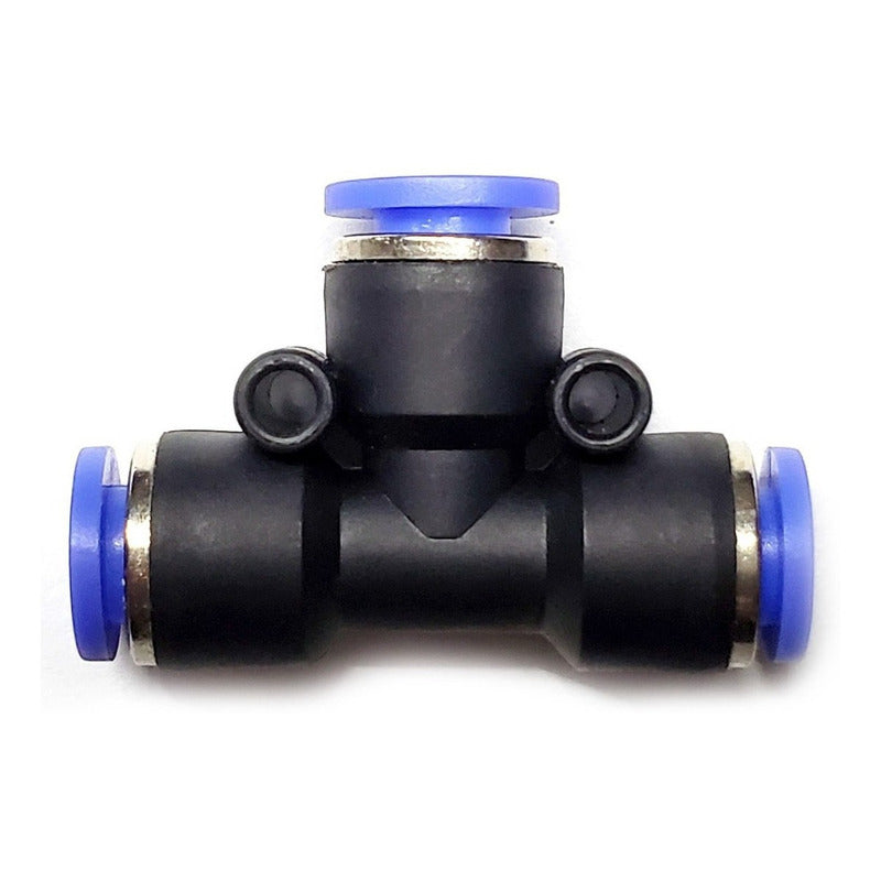 5 Pc Pneumatic Union Fitting On Tee 6mm