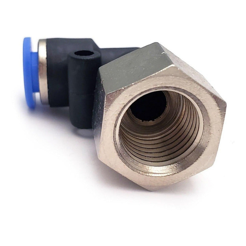 10 Pcs Pneumatic Connector/fitting Female Elbow 1/4 Npt X 1/4