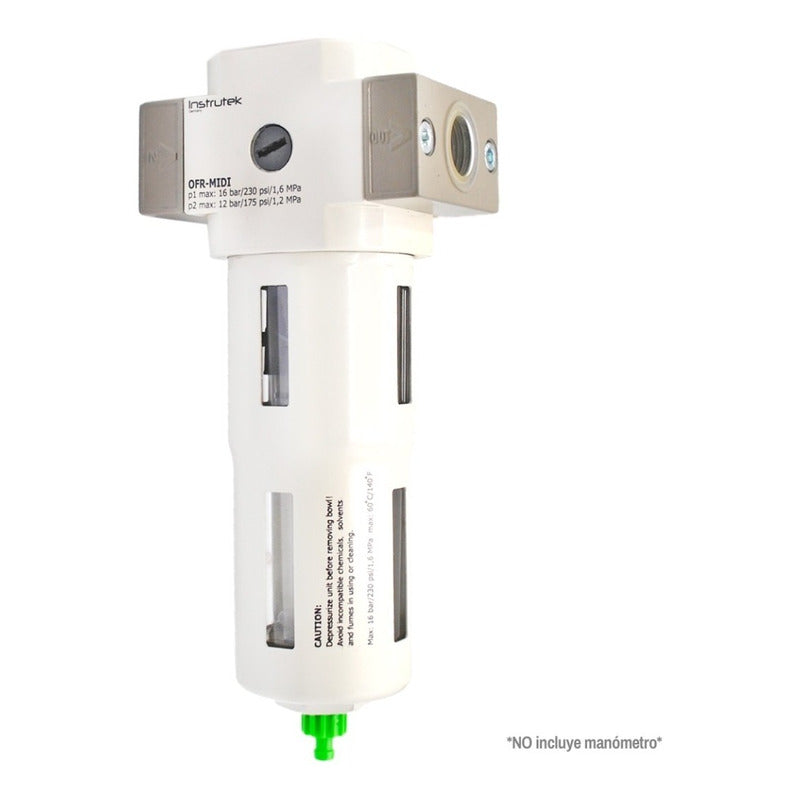 Filtro alta presión, 1/2" NPT