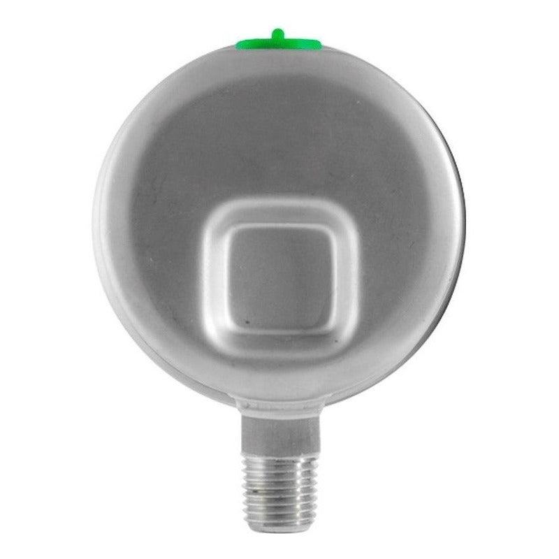 Manómetro 2.5", acero inoxidable, 1/4" NPT, inferior, 10000 psi-kg/cm2