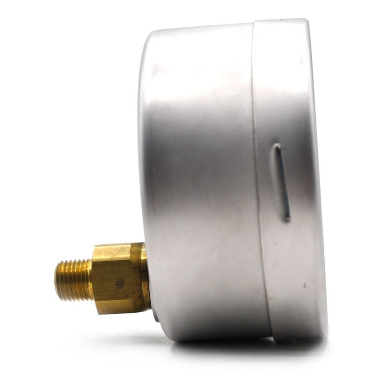 Premium Inox Glycerin Vacuum Gauge 4 PLG, -30inhg