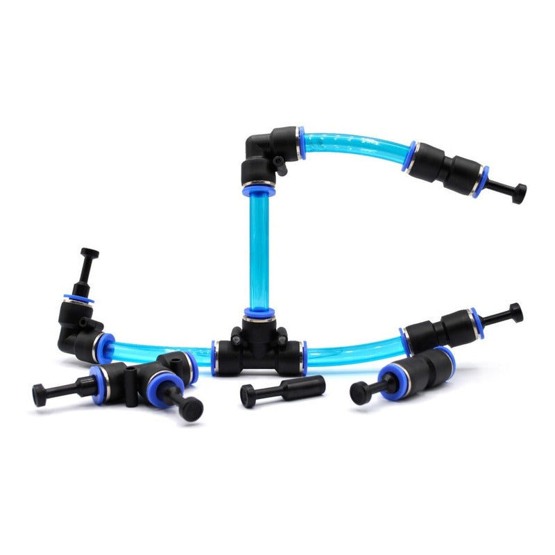 10 Pcs Plastic Sealing Plug For 6mm Pneumatic Connection