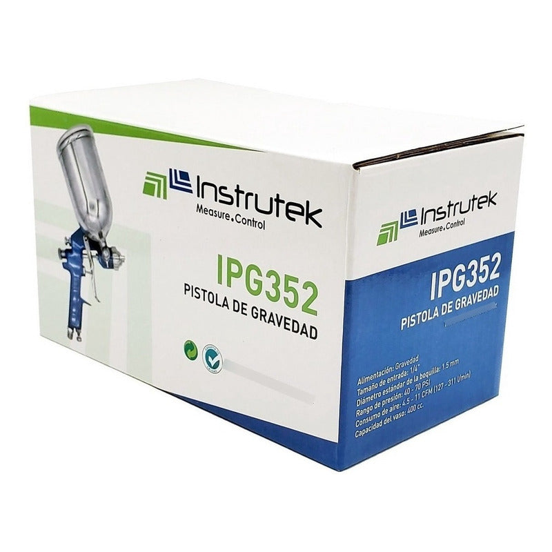 Gravity Gun To Paint Instrutek 400cc - 1.5mm.