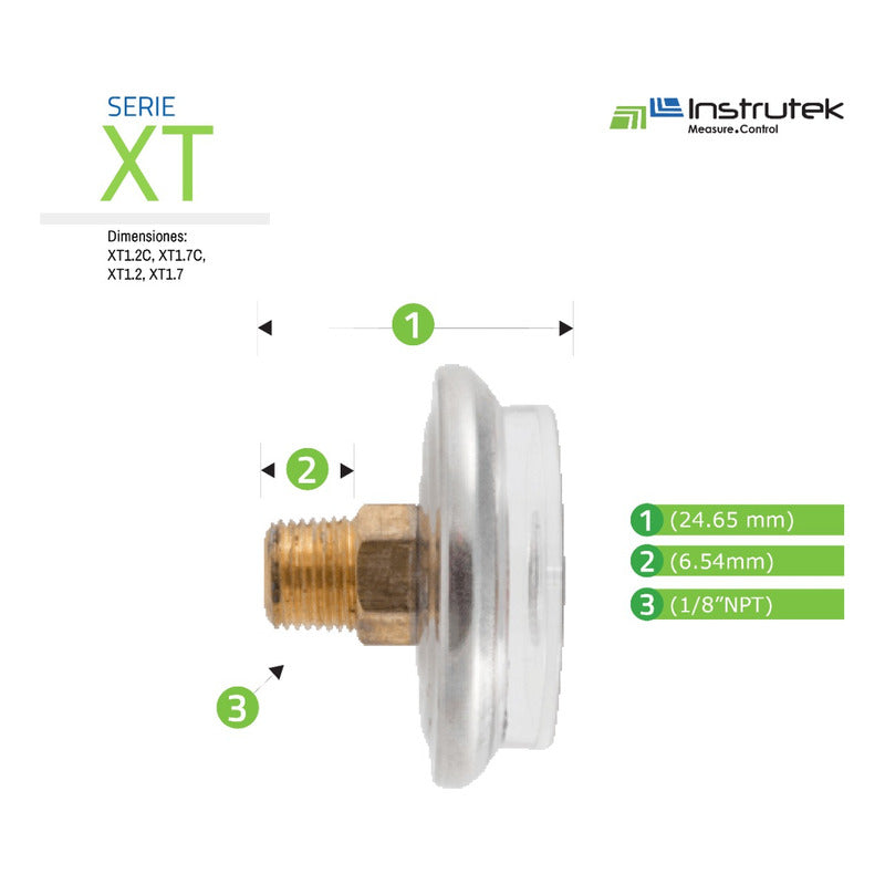 50 Pcs Fire Extinguisher Pressure Gauge 1.7 Mpa Certified Free Shipping