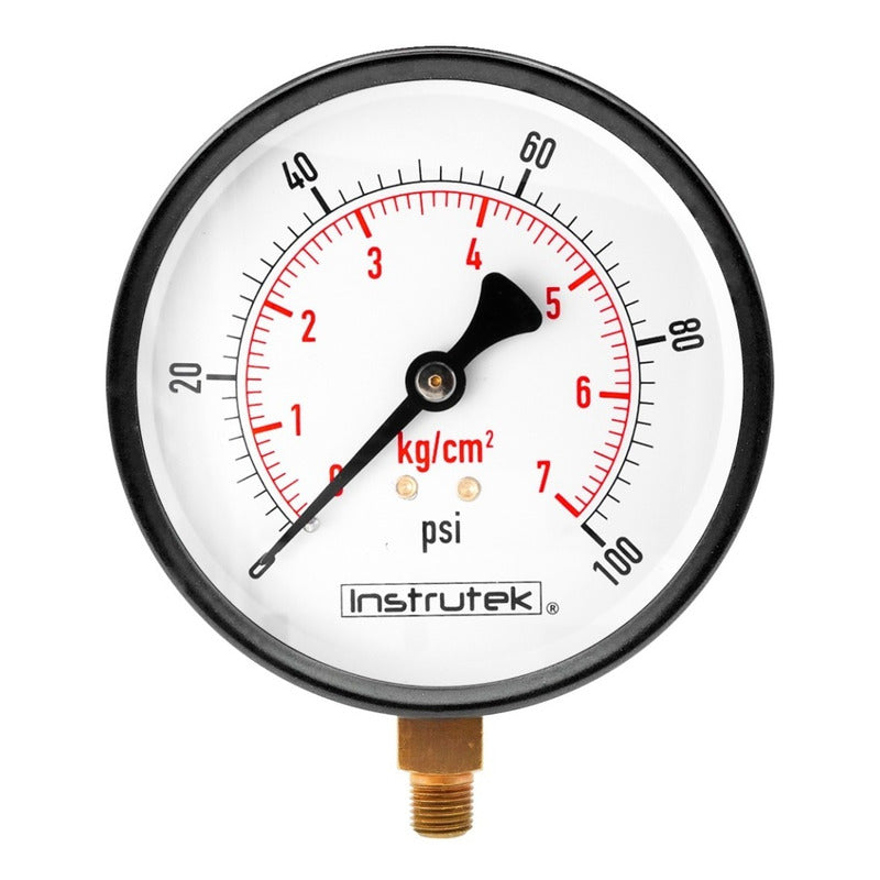 Pressure Gauge For Compressor Dial 4 PLG 100 Psi (air, Gas)
