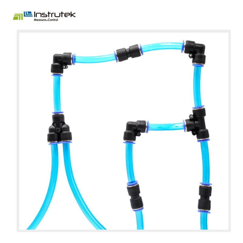 Air Hose/tubing 6mm Translucent Blue 25m