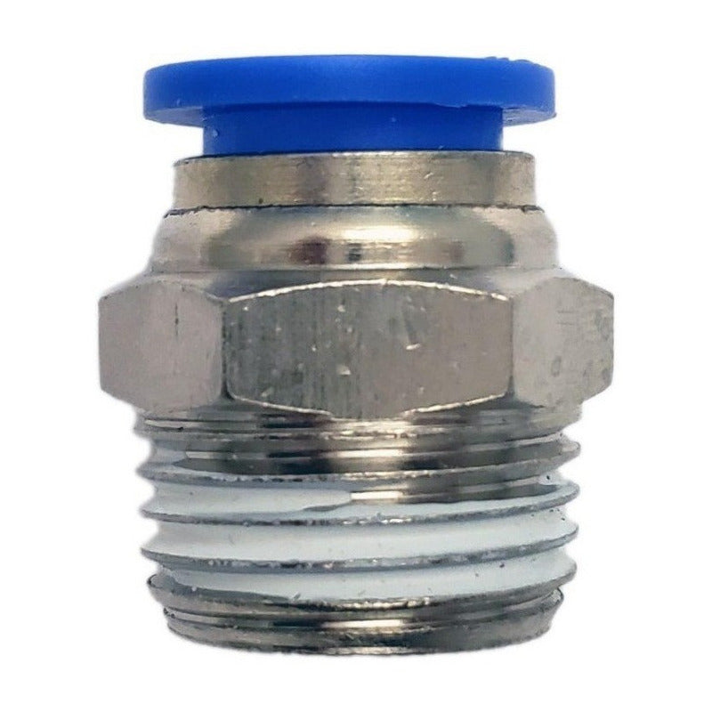 5 Pcs Straight Pneumatic Quick Connector/Fitting 1/2 Npt X 1/2