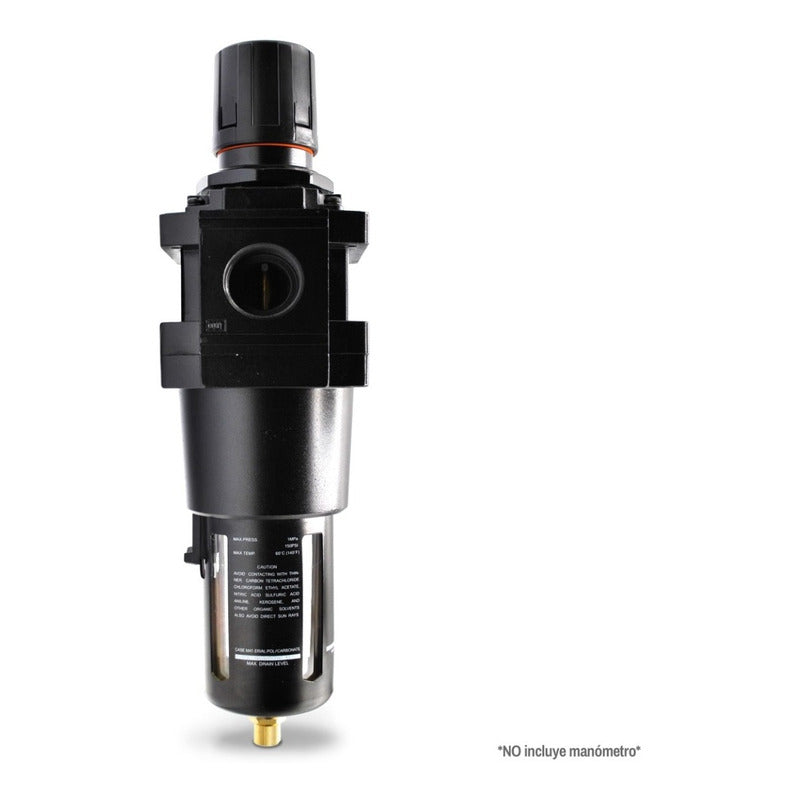 Filtro - Regulador De Aire 1 PLG P/ Compresor