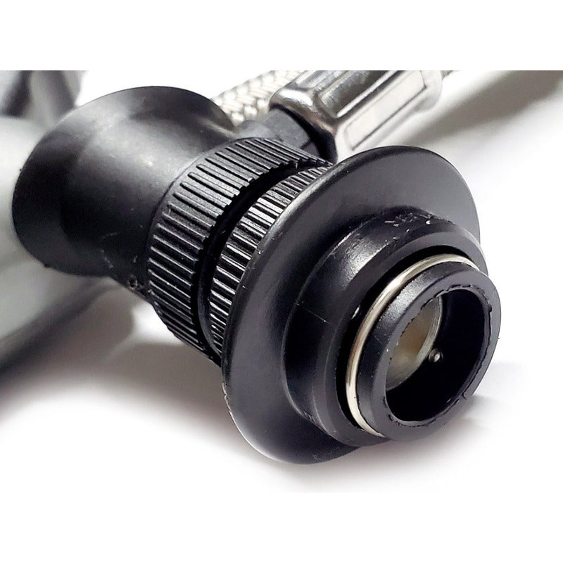 Reusable Hose with Pressure Gauge for Refrigeration A/C P R134a