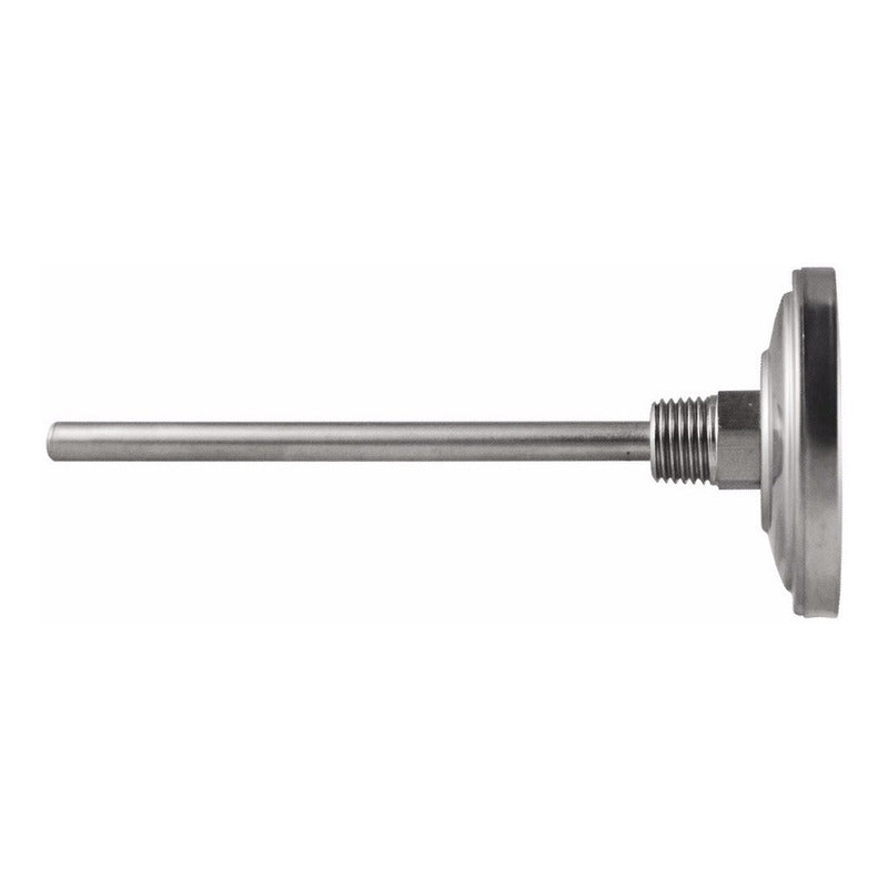 Termómetro 2 pulgadas, posterior, vástago 4", rango 0 a 300 C, para horno
