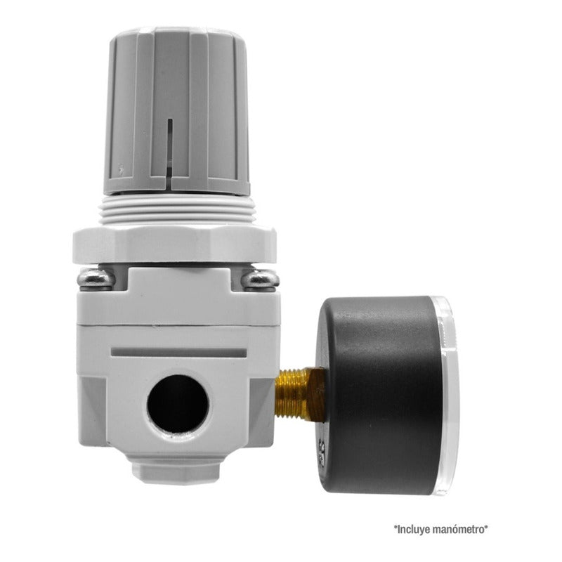 Pressure/air regulator, 145 Psi 1/4 connection with pressure gauge