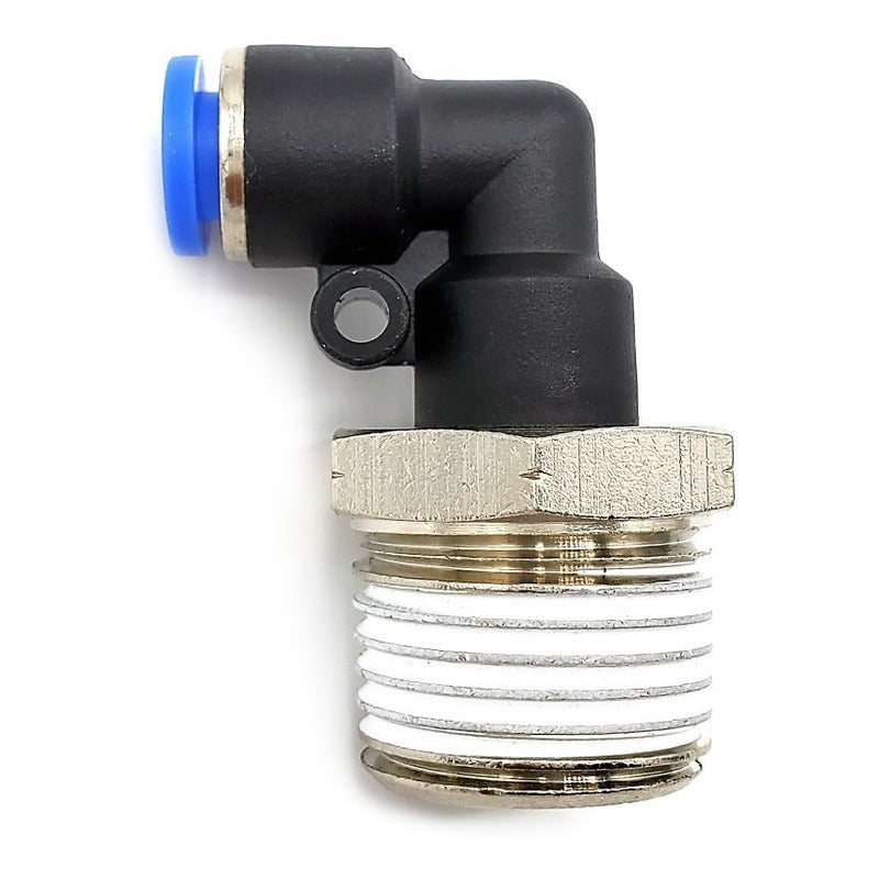 5 Pc of Pneumatic quick connector/fitting Elbow 1/2 Npt X 1/4