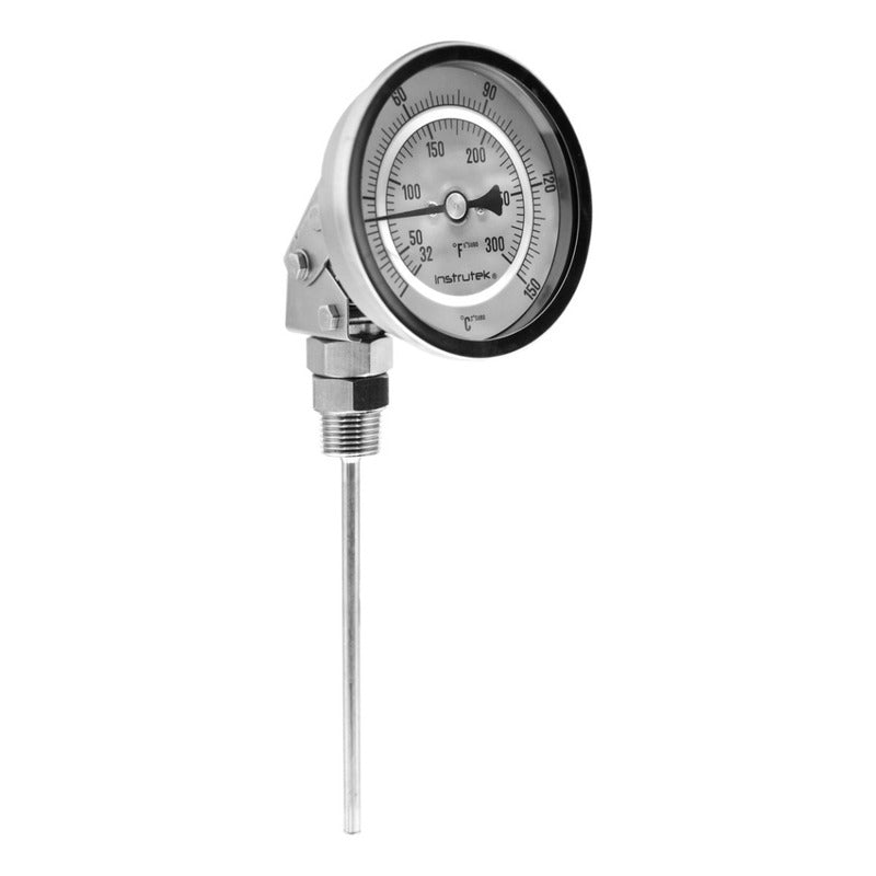 Thermometer 3 PLG, Variable Angle Stem 6 ¨ 0 to 150º