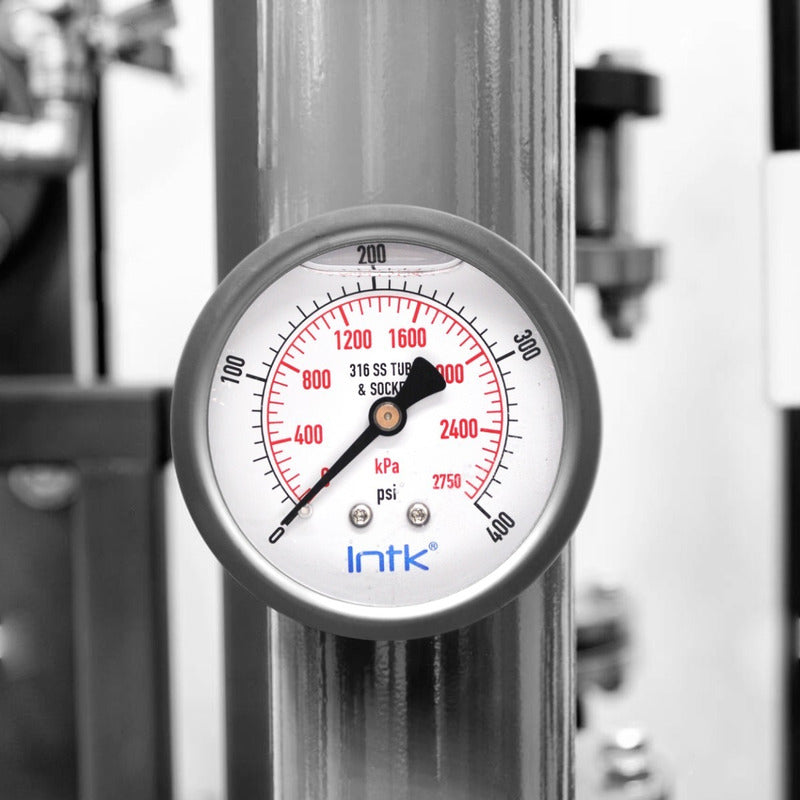 Manometer P/petrochemical Handling D/water 400 Psi Con. 1/4