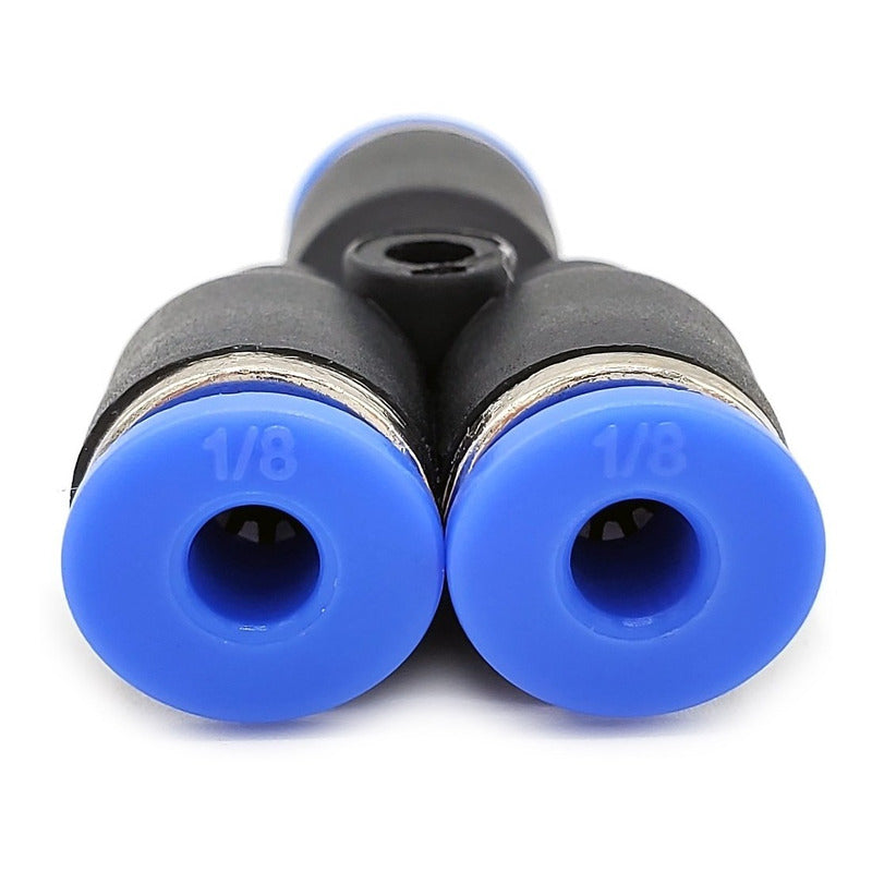 10 Pz Pneumatic Union Fitting Yee 1/8