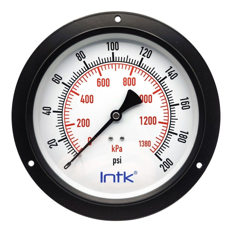 Pressure Gauge For Compressor Dial 6 PLG 200 Psi (air, Gas)