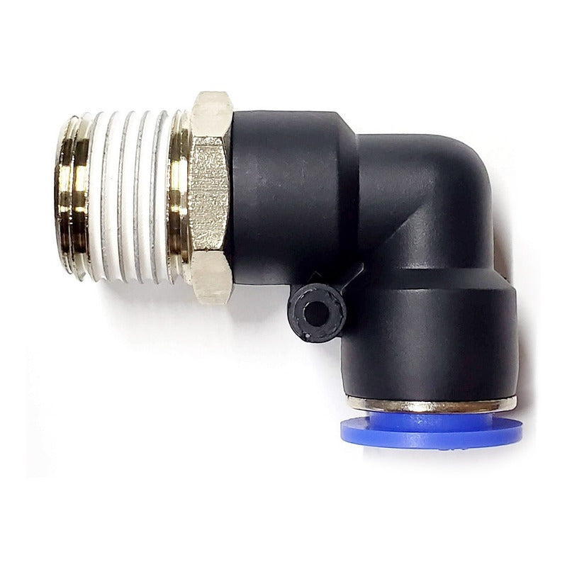 5 Pc of Pneumatic quick connector/fitting Elbow 1/2 Npt X 1/2