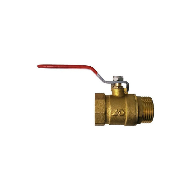Llave De Paso/válvula De Esfera/globo Para Compresor De 3/4