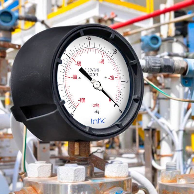 Phenolic Case Vacuum Gauge for Mining, -30 Inhg 4.4 PLG