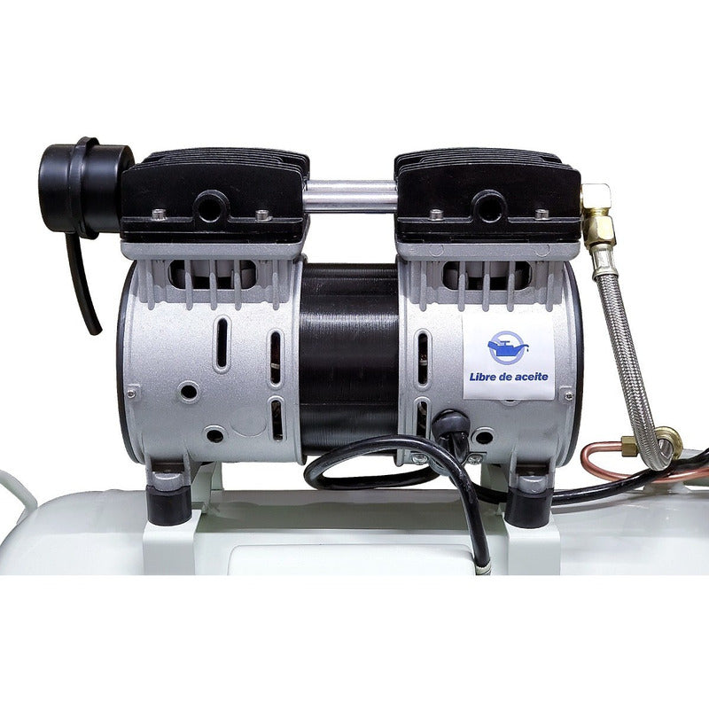 Oil Free Dental Compressor 1 Hp Tank 50 Lts