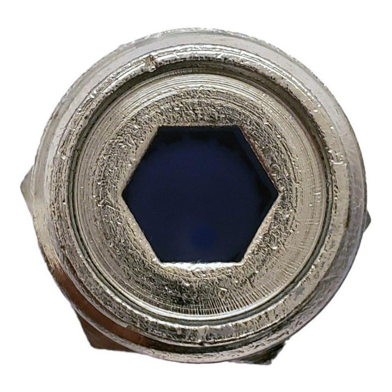 5 Pcs Straight Pneumatic Quick Connector/Fitting 1/2 Npt X 10mm