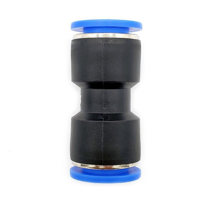 10 Pz Racor Unión Neumático Recto 12mm