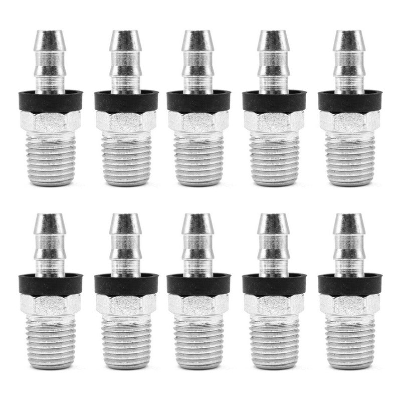 Espiga Para Mangueras Macho De 1/4 Npt X 3/8 10 Pz