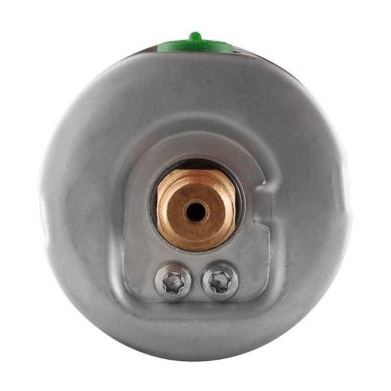 Premium Stainless Steel Pressure Gauge with Glycerin Flange 2.5 Inch, 100 Psi