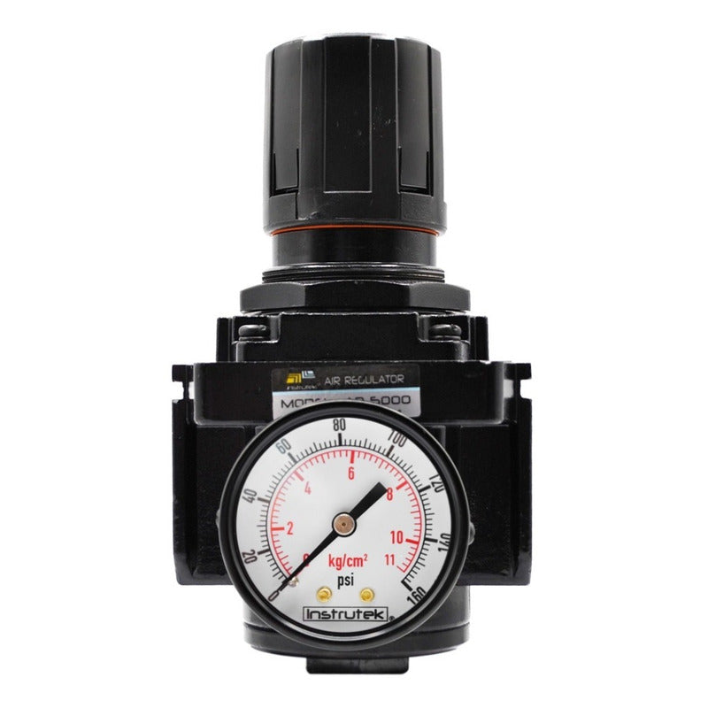 Regulador De Presión Neumático 1 PLG 120 Psi Con Manómetro