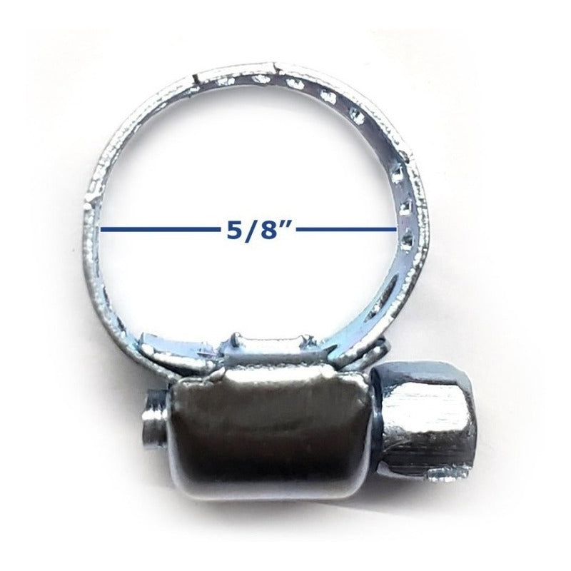 10 Piezas De Abrazadera Sin Fin 5/8 Pulgada