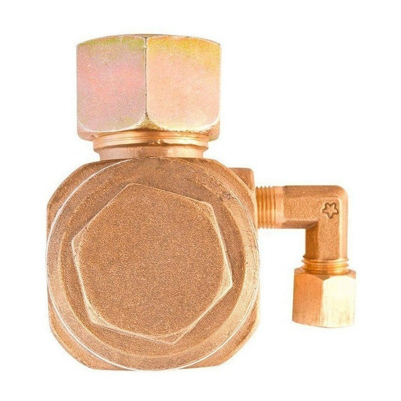 Angle Check (Relief) Valve For Compressor 3/4 X 3/4