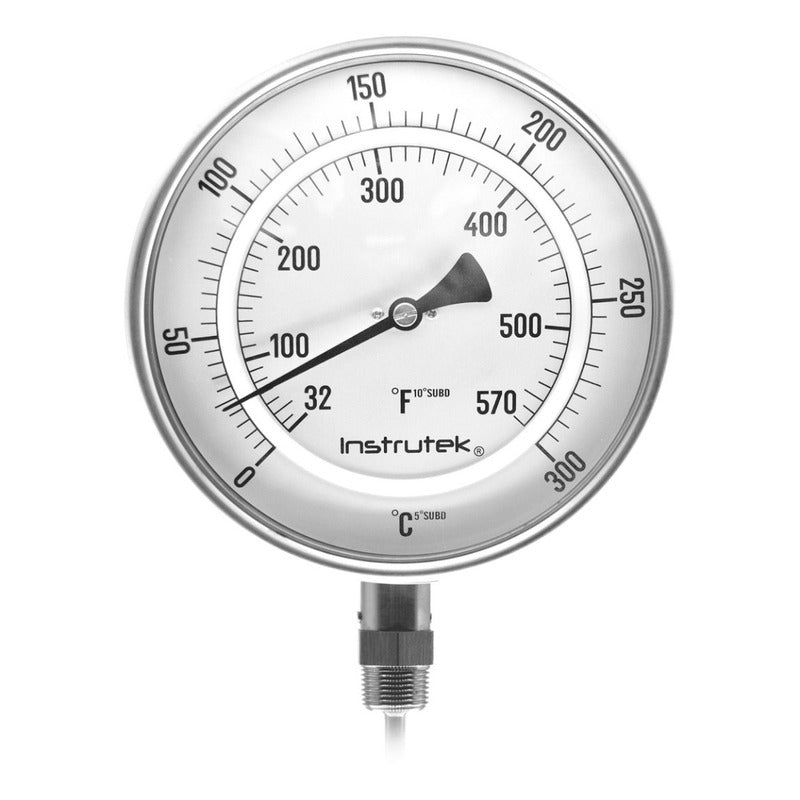 Oven Thermometer 6 PLG 0 A 300°c Stem 6, 1/2 Npt Thread