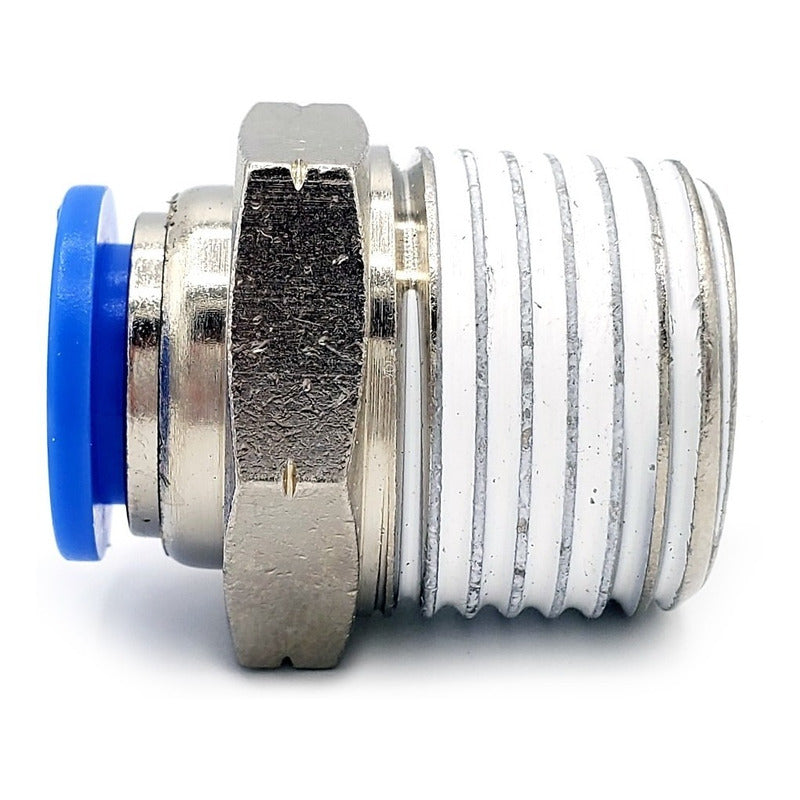 5 Pc of Straight Pneumatic Quick Connector/Fitting 1/2 Npt X 3/8