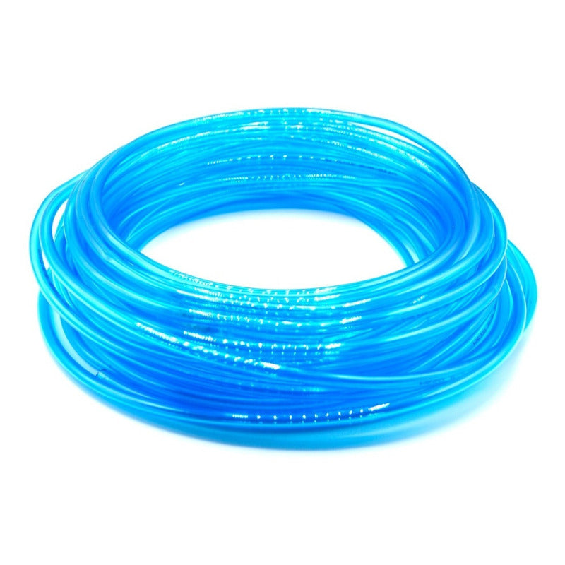 Air Hose/tubing 8mm Translucent Blue 25m