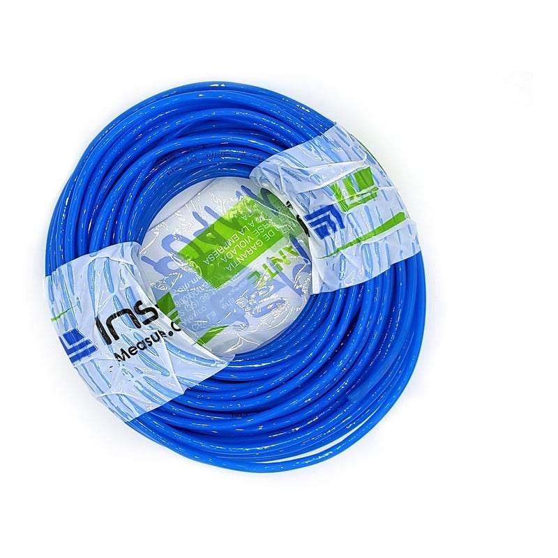 Manguera Para Aire (tubing) De Poliuretano Azul 4mm 25 Mts