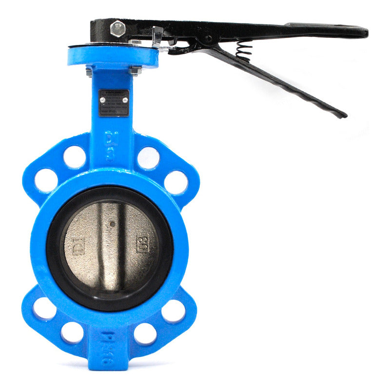 Butterfly valve, 3", cast iron