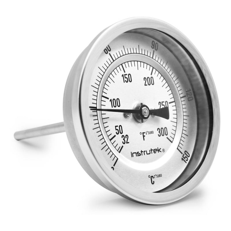 Oven Thermometer 3 IN 0 TO 150°C, 6 IN Stem, 1/2 Thread