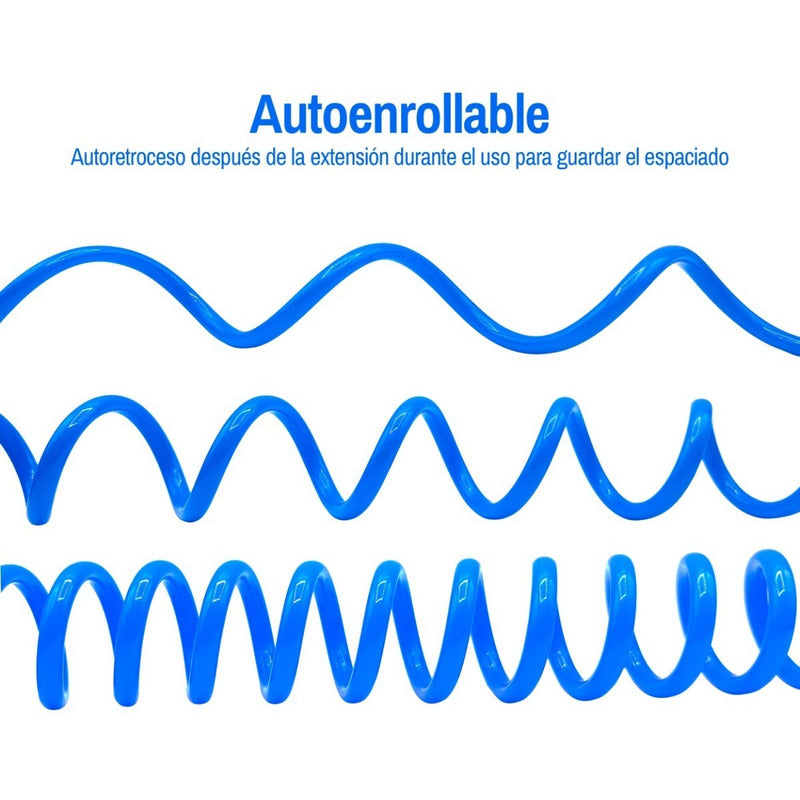 Retractable Hose For Air/compressor Blue 8mm X 10 M