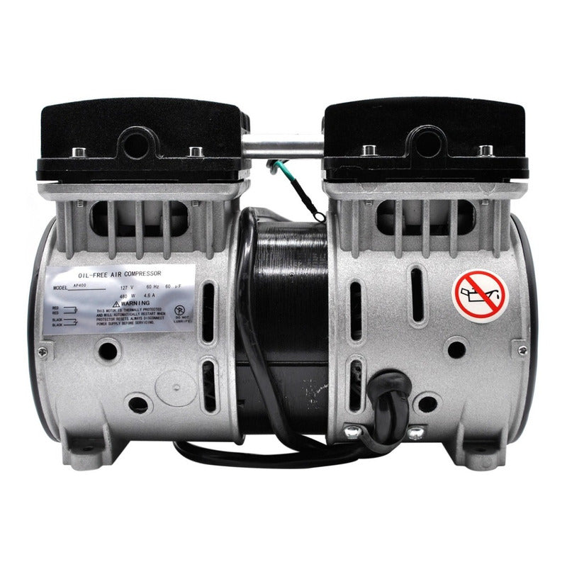 Silent Oil Free Compressor Head 3/4 Hp 480 W