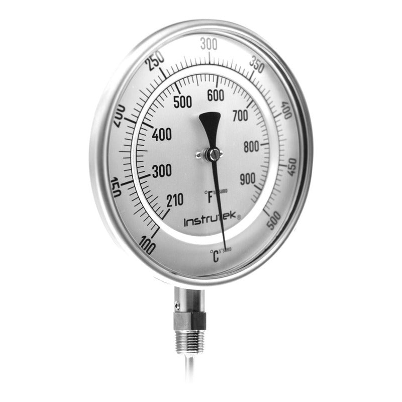 Oven Thermometer 6 PLG 100 A 500°c Stem 6 Thread 1/2 Npt