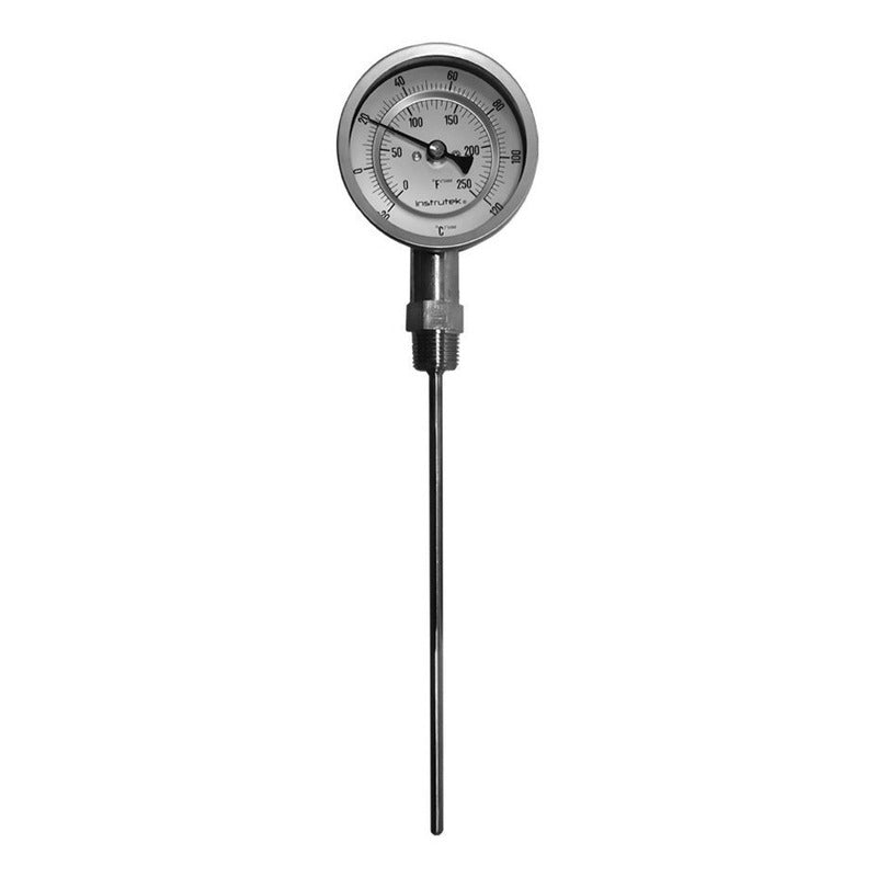 Refrigeration Thermometer 3 IN -20 TO 120°C 9 Gauge 1/2 Thread