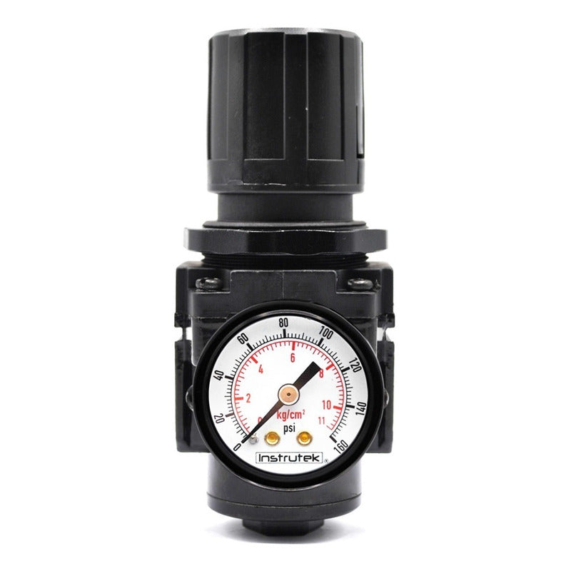 Regulador De Presión Neumático 3/8 120 Psi Con Manómetro