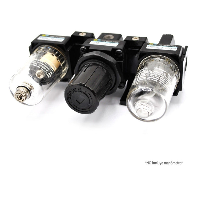 Filter-regulator-lubricator 1/4 P/ Compressor Without Manometer