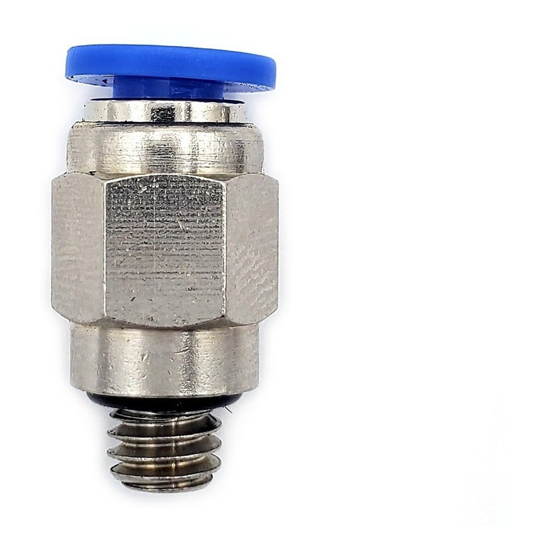 10 Pc of Straight Pneumatic Quick Connector / Fitting M6 X 4mm