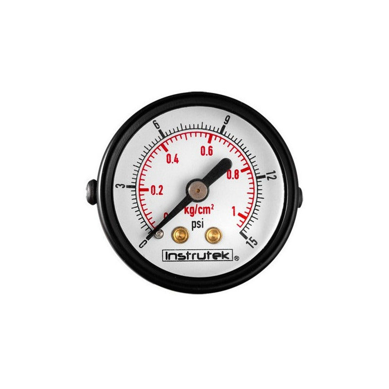 Manómetro Para Compresor Carátula 1.5, 15 Psi (aire, Gas)