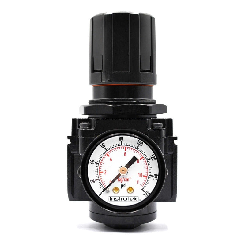 Regulador De Presión Neumático 3/4 120 Psi Con Manómetro